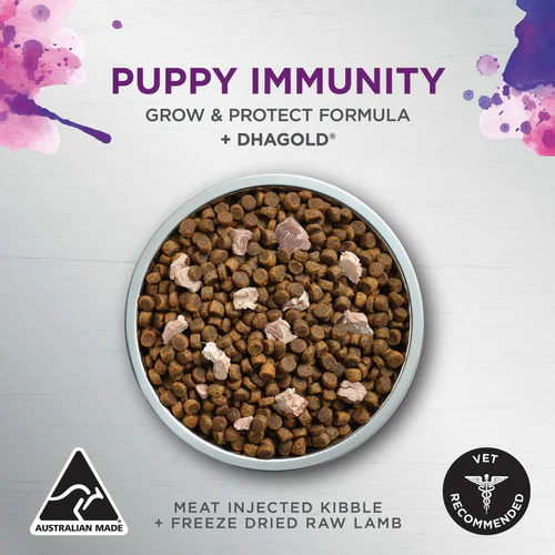 Ivory Coat DOG 狗糧+生羊肺凍乾 Raw Health Chicken + Freeze Dried Raw Lamb 免疫力增強雞肉 幼犬配方 Puppy Immunity Puppy 10kg (訂貨需時3-5天) (ICS-261276)